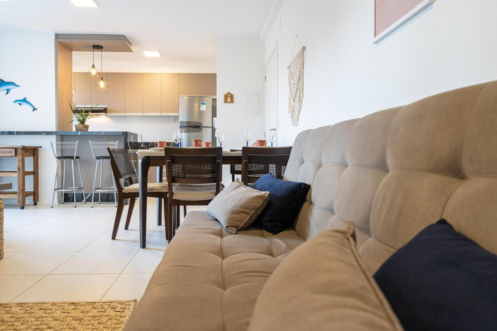 Apartamentos Completos A 15Min Beto Carreiro Com Wi-Fi Churrasqueira Em Condominio Com Piscina Portaria 24H Ideal Para Familia Piçarras 部屋 写真