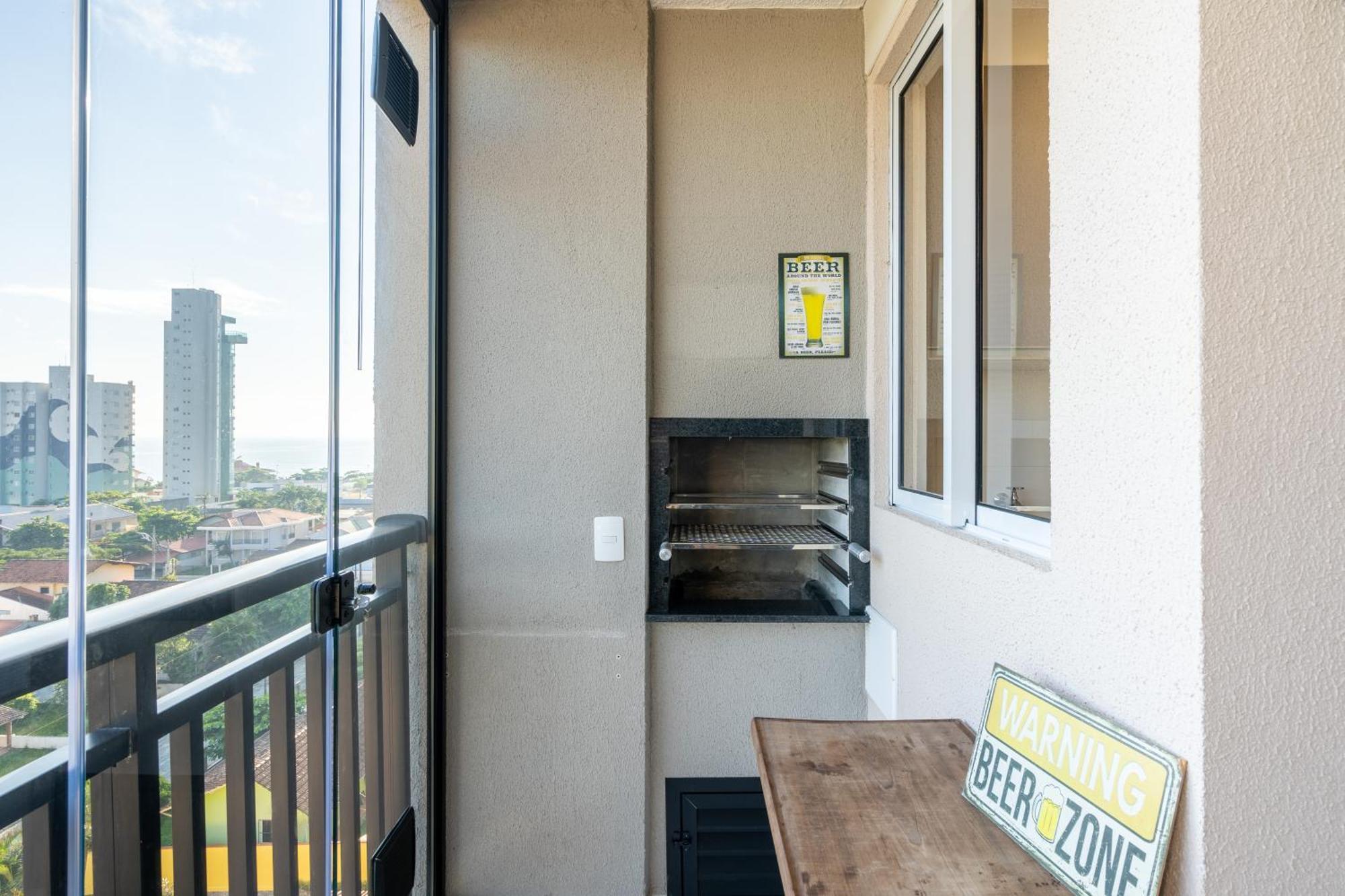 Apartamentos Completos A 15Min Beto Carreiro Com Wi-Fi Churrasqueira Em Condominio Com Piscina Portaria 24H Ideal Para Familia Piçarras 部屋 写真